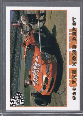 2002 Press Pass Over The Wall Platinum #20 THE HOME DEPOT #P81