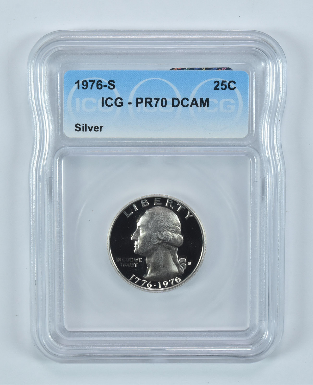1976-S Washington Quarter Silver PR70 DCAM ICG | eBay