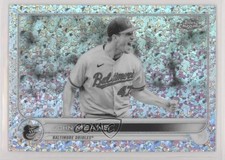 2022 Topps Chrome Black & White Mini-Diamond Refractor John Means #176 3v8