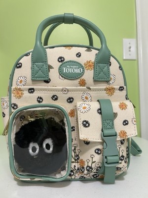 My neighbor Totoro Soot Sprites Coin pounce Mini backpack studio ghibli