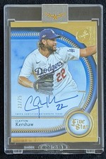 2025 Topps Five Star - Autographs Clayton Kershaw #FSA-CK Blue /25 (AU)
