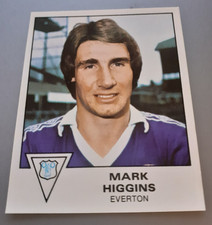 Panini Football 80 Football Stickers - #146 - Mark Higgins - Everton