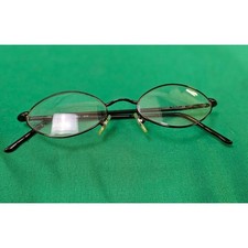 Calvin Klein CK 140 509 361 Brown Full Rim Metal Eye Glass Frames Made In Italy