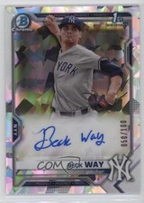 2021 Bowman Chrome Prospects Atomic Refractor /100 Beck Way #CPA-BW Auto ms9