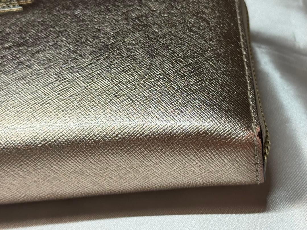 kate spade new york Cameron Street Lacey Wallet Rose Gold Leather Used thumbnail 10
