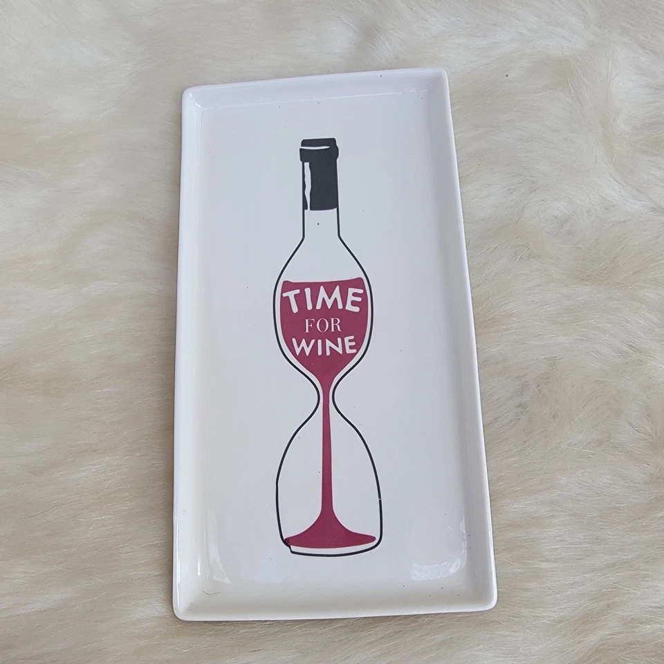 Creative Co-op rectangle cheese and crackers serving dish charcuterie tray  - Image 2 of 2