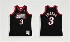 Allen Iverson 1997-98 Black Swingman Jersey
