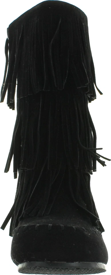 Botas mocasín Pierre Dumas niñas Apache-6 flecos Foto 3 de 4