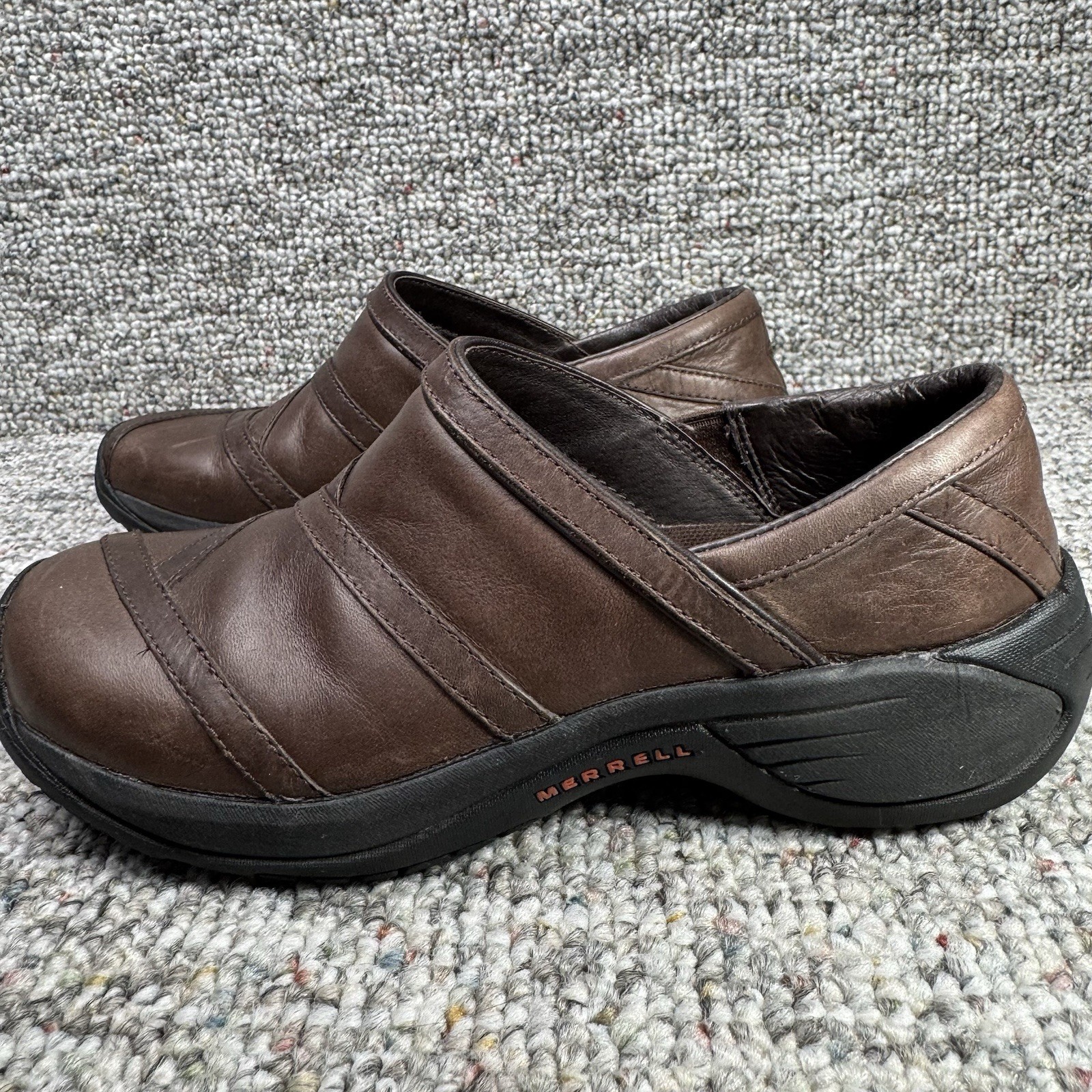 Scarpe Merrell da donna taglia US 8 Encore Eclipse Smooth Bug marrone