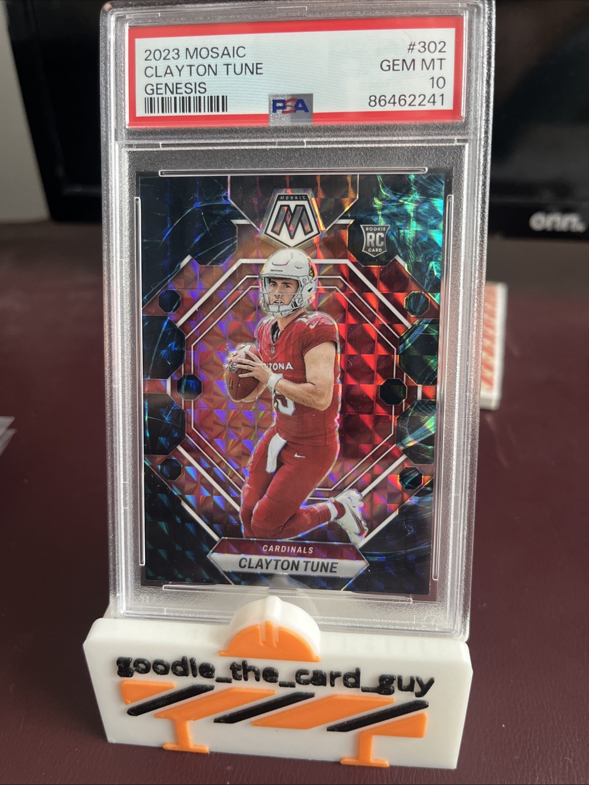 2023 Mosaic #302 CLAYTON TUNE Genesis SP RC 💎PSA 10💎 POP 6