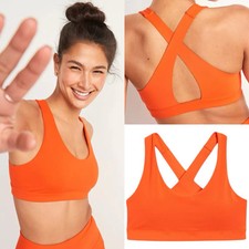 Old Navy Women's Medium Support PowerSoft Adjustable-Strap Sports Bra Size XS