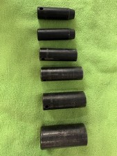 Snap On 3/8 Deep Well Impact Sockets 6pt