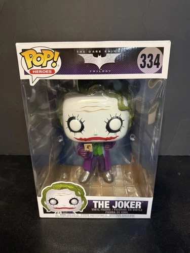 FUNKO POP ! THE JOKER 334 10" THE DARK KNIGHT TRILOGY LA1