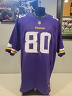 NWOT CHRIS CARTER  MINNESOTA VIKINGS SZ 2XL HOME JERSEY SCREEN PRINTED  — photo 3