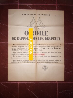 Order of REMINDER UNDER THE FLAGS poster 45 x 56cm - model No. 7