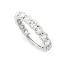 HARRY WINSTON  Round prong set diamond full eternity approx. 2ct Pt950 P0003090