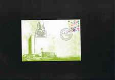 UNO-NY-Ausstellungskarte " POTAGE-STAMP-MEGA-EVENT 18.10.2001 New York " TOP !!!