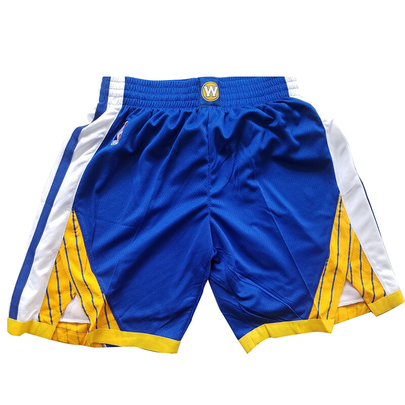 Pantalones cortos de baloncesto retro para adultos Golden State Warriors S-2XL