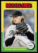 2024 Topps Heritage Ryan Weathers #136 BASEBALL Miami Marlins