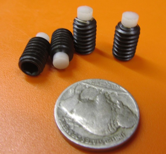 Alloy Steel Set Screws, Nylon Tip, 5/1618 x 1/2" Length, 20 Pieces eBay