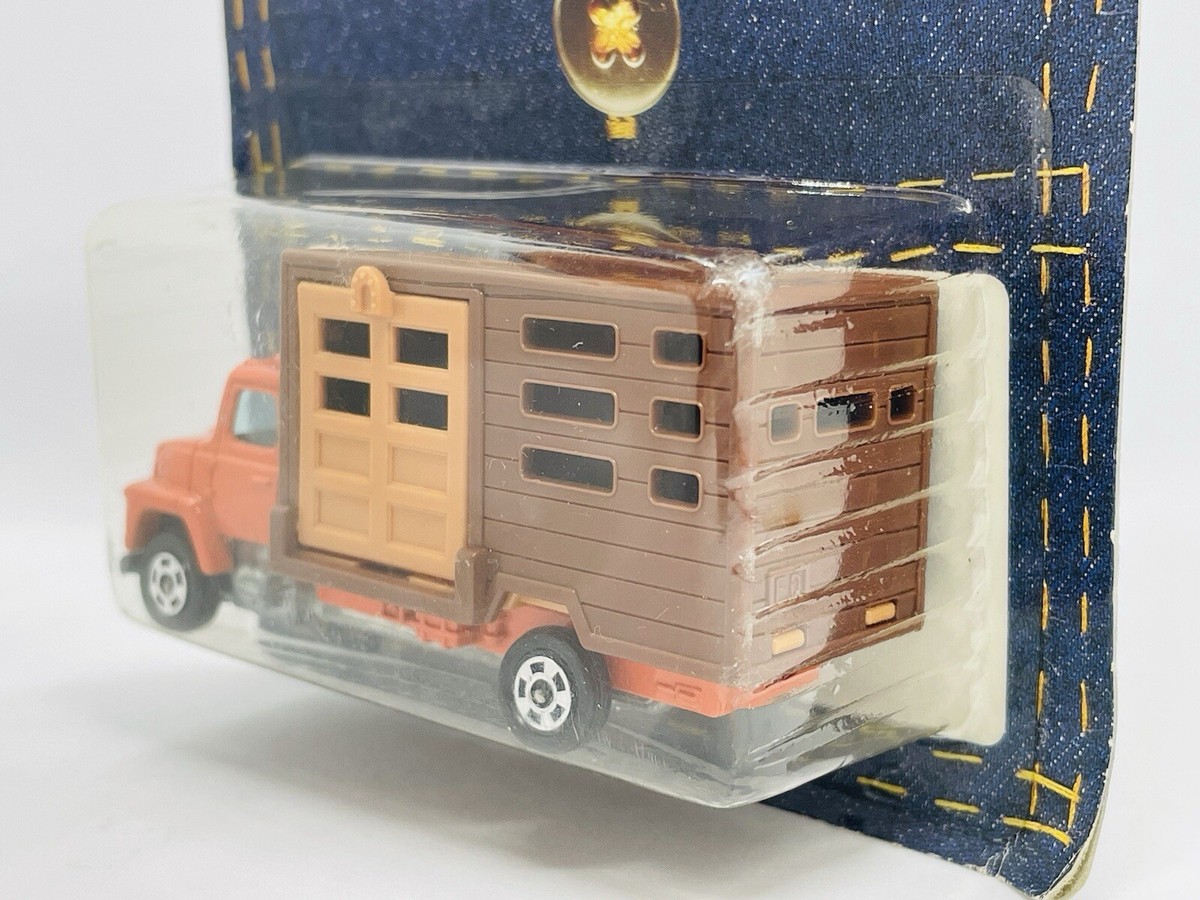 Tomica Tomy Pocket Cars F27-2-4 Ford Cattle Truck - Made In Tomica Tomy Pocket Cars F27-2-4 Ford Cattle Truck - Made In