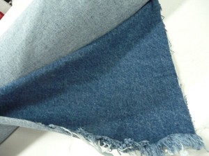 Pottery Barn Washed Denim Slipcover Fabric 54 Upholstery Ebay