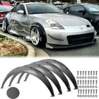 For Nissan 350Z 370Z Coupe Carbon Fender Flares Extra Wide Wheel Arches Mudguard