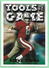 1994 Topps Football Steve Young #555 San Francisco 49ers👍