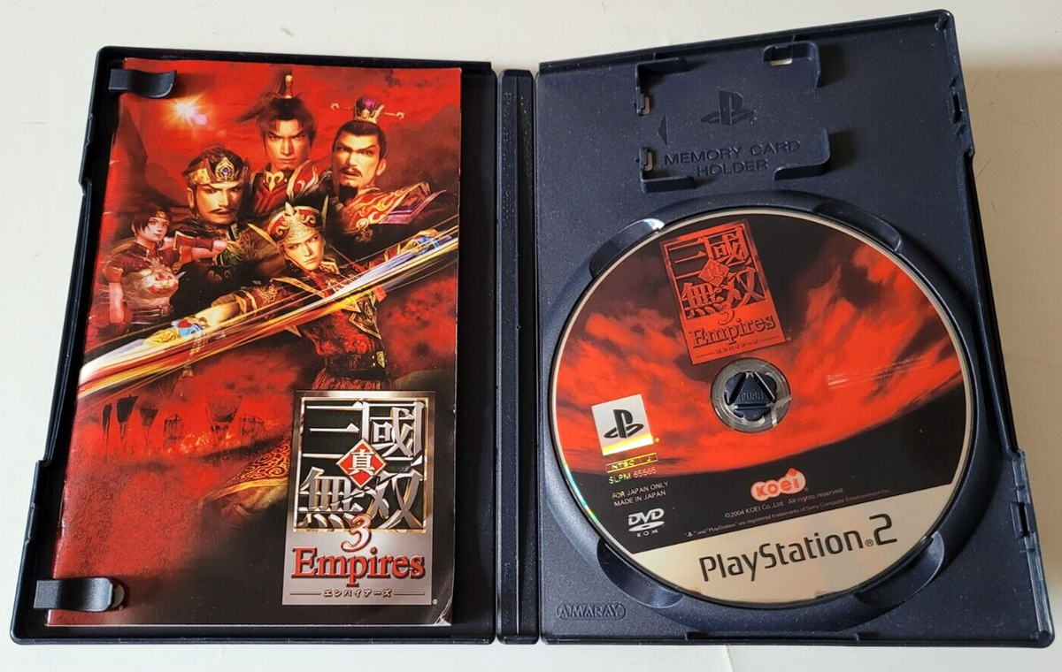 Shin Sangoku Musou 3 Empires – PS2 – NTSC-J (Japon) – Complet – Action/aventure