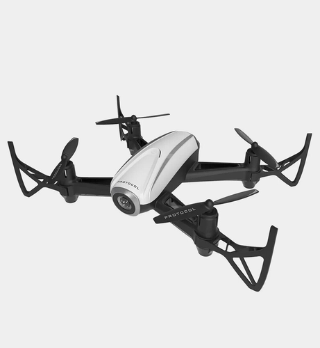 PROTOCOL Dura Drone with Live Streaming Camera 2.4g Remote Control - Black/White