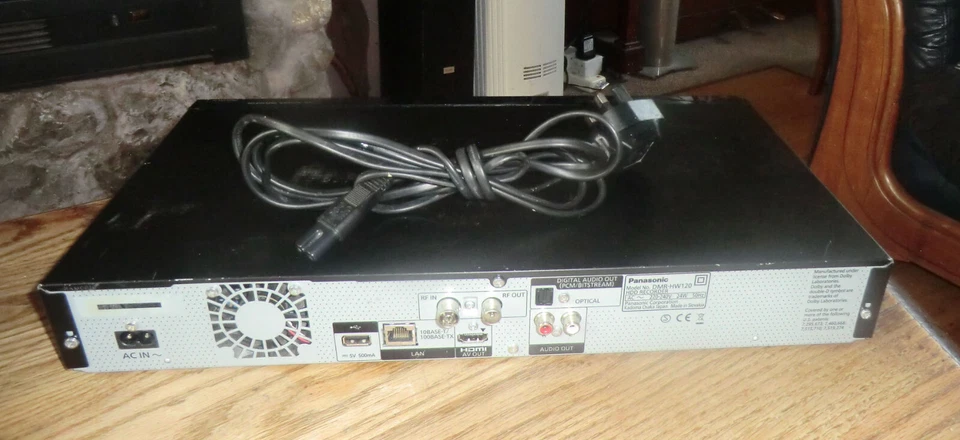 GRABADORA HDD Panasonic DMR-HW120 Freeview SD/USB/500 GB Foto 4 de 4