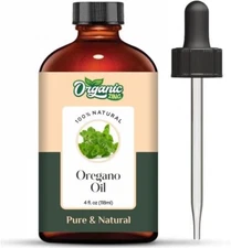 Organic Zing Oregano Essential Oil - 100% Pure and Natural for Diffuser 118ml.