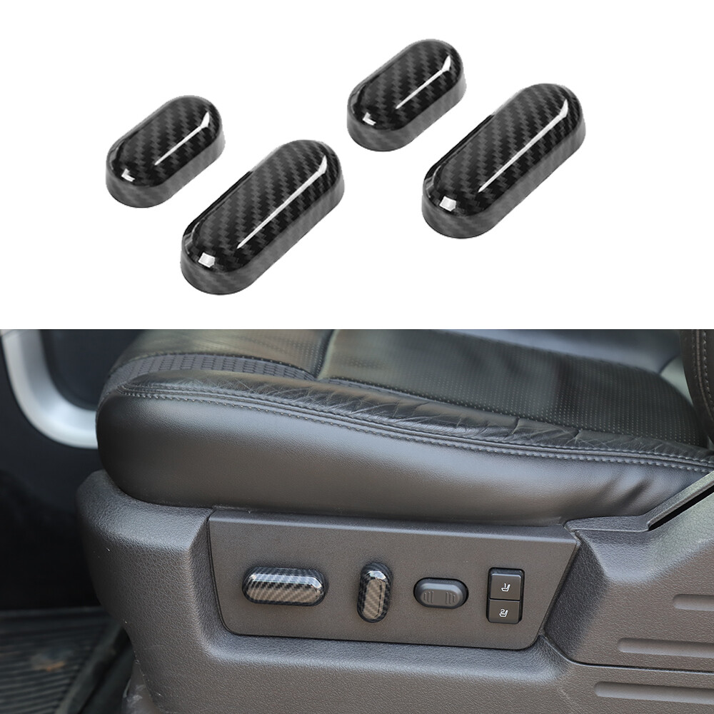 Interior Power Seat Adjustment Switch Decor Cover Trim Accessories for F150 09+