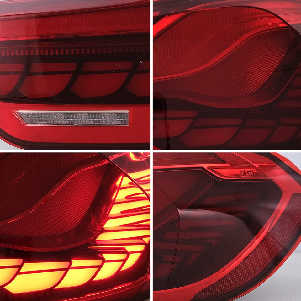VLAND Tail Lights For 2014-20 BMW 4Ser. M4 F32 F33 F82 F36 F83 LED GTS Red Lamps