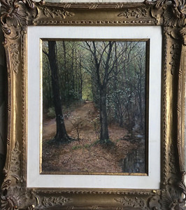 Jane Chenoweth, original Oil painting on canvas, 20th C. signed.