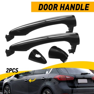 2pcs Front Left & Right Exterior Door Handle For Kia Forte Forte5 2014-2018 E