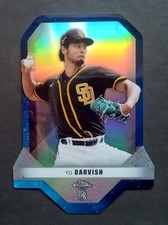 2021 Topps Chrome Ben Baller Yu Darvish Ben's Diamond Die Cut Insert #BD-11