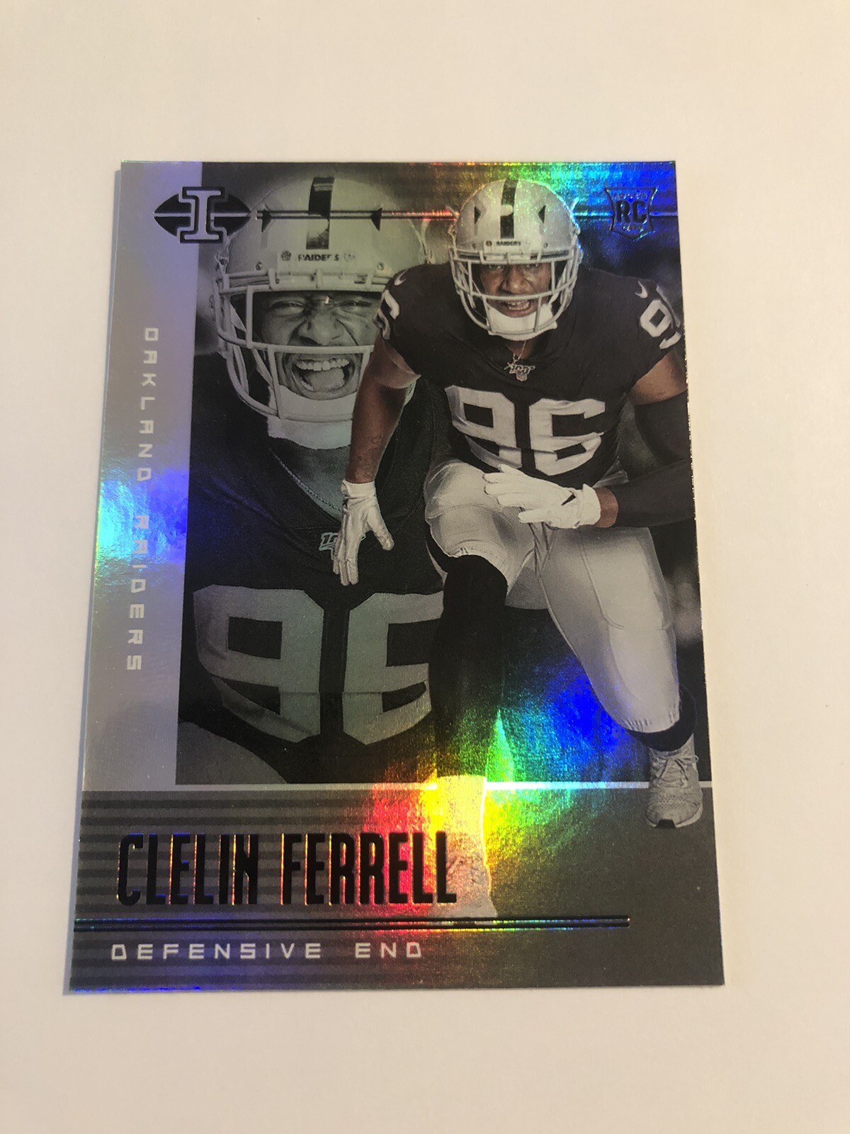 Clelin Ferrell Panini Illusions #84 Base