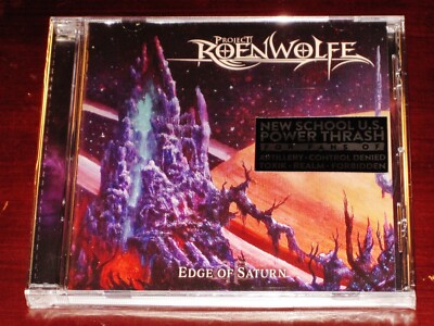 Project Roenwolfe: Edge Of Saturn CD 2021 Divebomb Records USA DIVE215 NEW