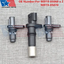 2x Camshaft &Crankshaft Position Sensor Fit Toyota Scion Lexus 1.8L 2.5L 2.7L L4