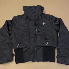 South Pole Jacket Womens Extra Large Black Quilted Zipper Pockets Ladies Read