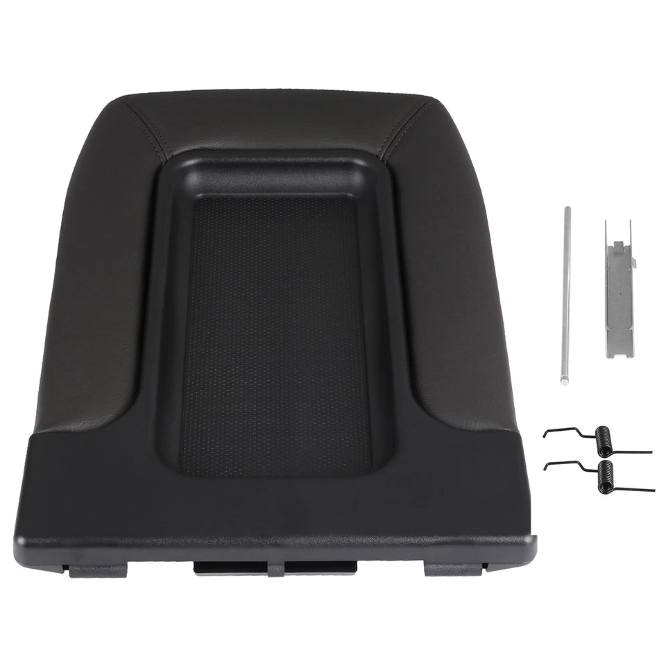 Consola central para Chevy Silverado Avalanche 99-07 reposabrazos tapa pestillo gris oscuro Foto 2 de 4
