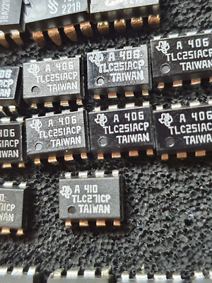 TLC251ACP IC OPAMP operational amplifier  GP 1 CIRCUIT 8DIP
