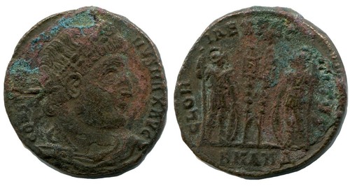 CONSTANTINE I MINTED IN ANTIOCH FROM THE ROYAL ONTARIO MUSEUM #ANC10637.14.D