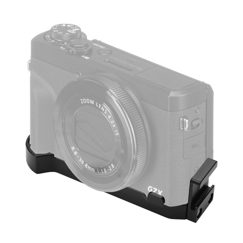 L Mount Plate with Cold Shoe Mount Metal for Canon G7X Mark III/II Camera F6D0 - Picture 2 of 8