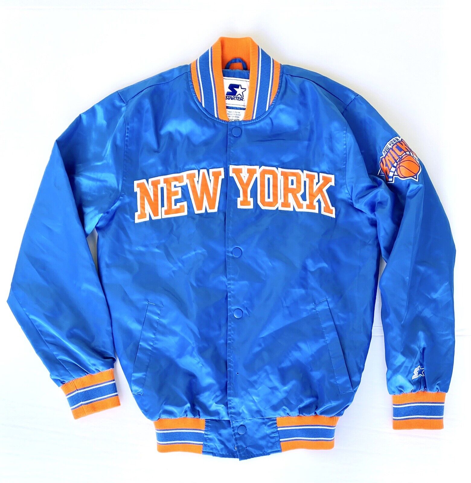 new york knicks bomber jacket