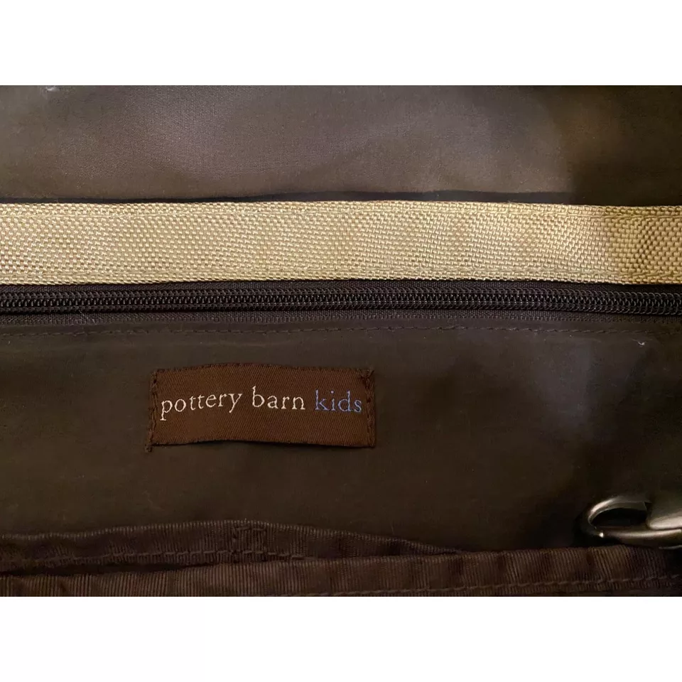 Pottery Barn Kids Convertible 2 in1 Diaper Bag Messenger/Backpack + Changing Pad - Image 2 of 4