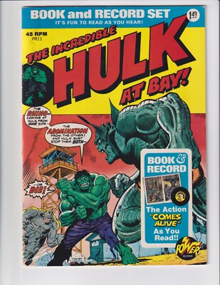 INCREDIBLE HULK PR- #11 BOOK & RECORD REPRINTS #171 VS ABOMINATION HERB TRIMPE!