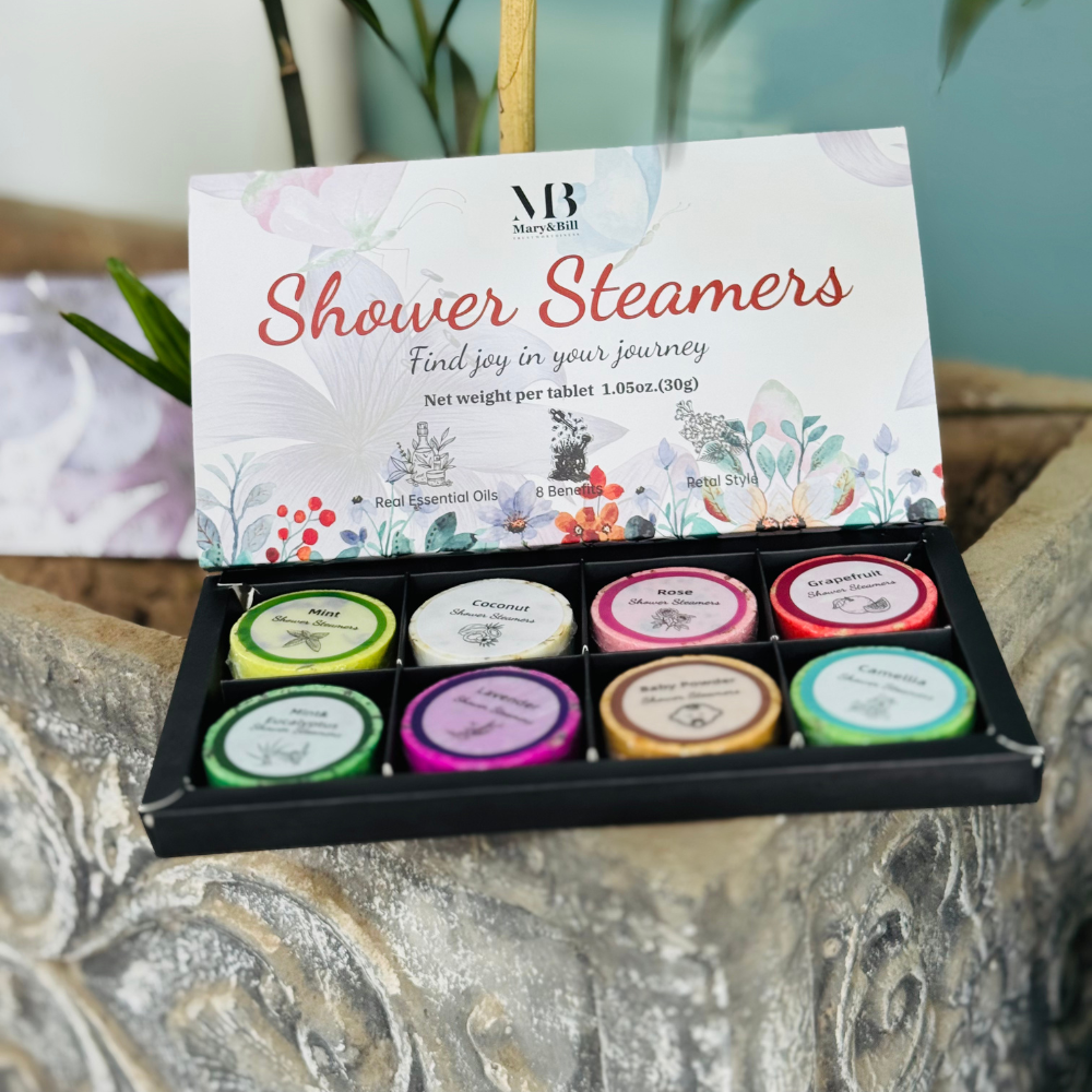 Shower Steamers 8 Pack – Aromatherapy Bombs Gift Set for Women Free ...