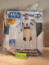 Rubies Star Wars Obi-Wan Kenobi Costume Child Size S MISSING MASK